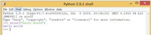 Python IDLE
